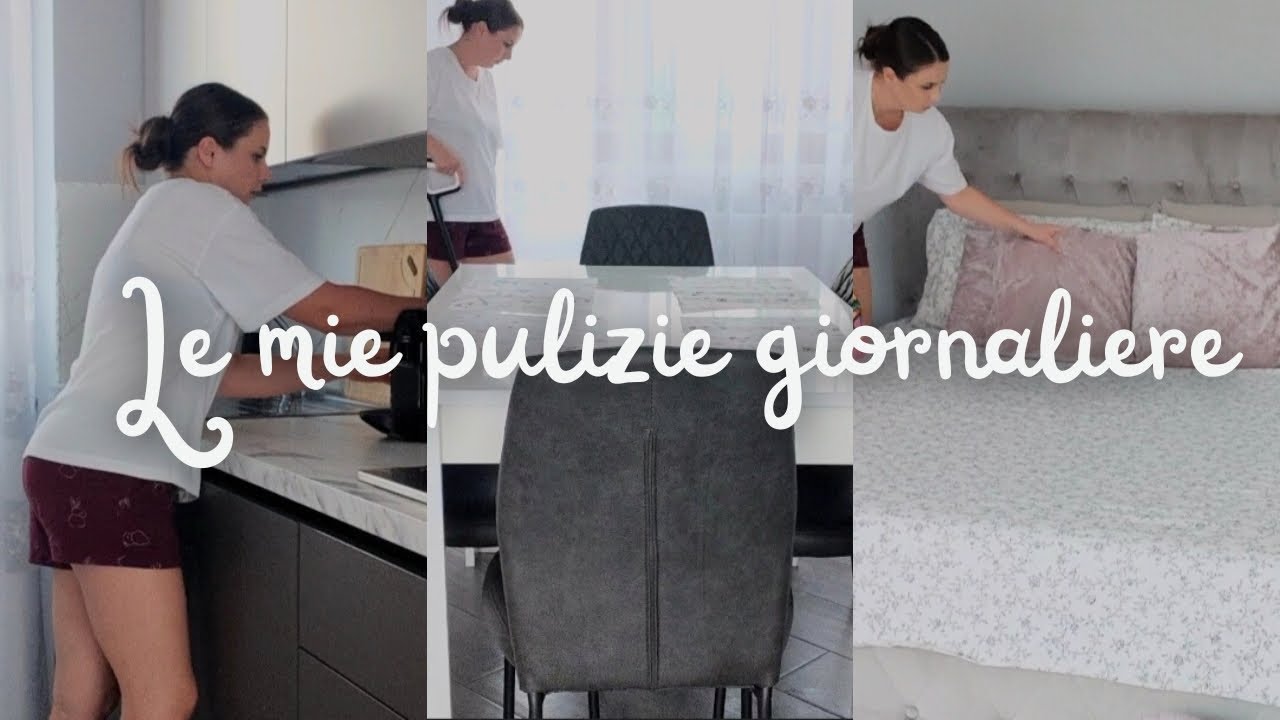 🧺LE MIE PULIZIE GIORNALIERE 🧽
