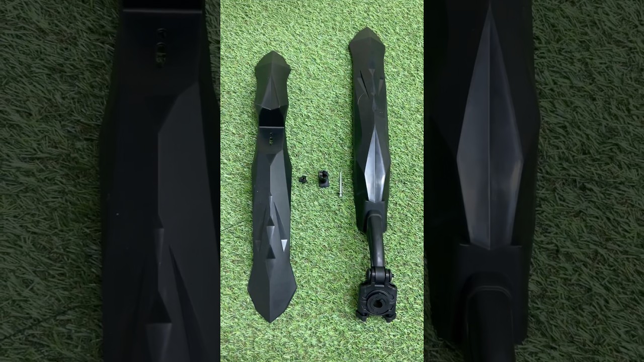 Как установить крылья на велосипед ? 