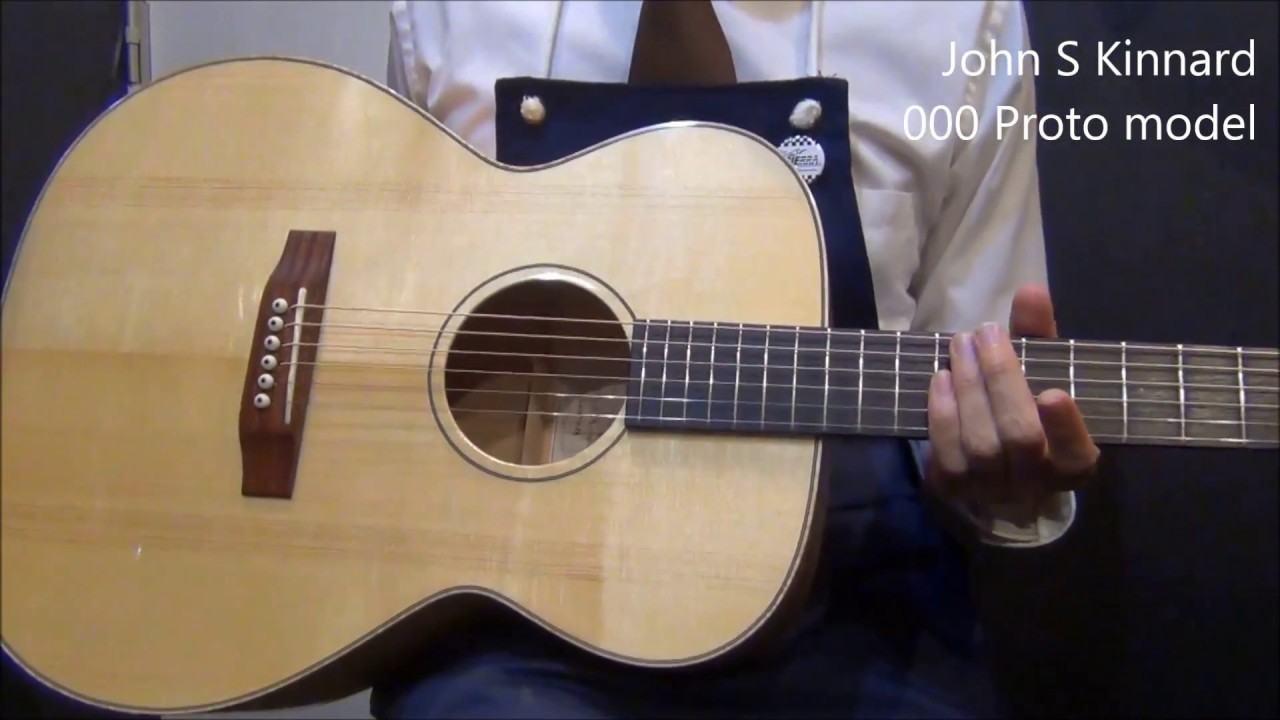 ALLジャーマンスプルース 全単板【John S Kinnard 000 Type
