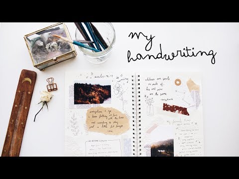 my handwriting