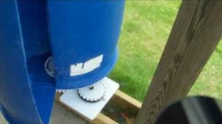 How to Make an Inexpensive Vertical Wind Turbine  Part 2