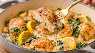 I Can't Stop Making This Creamy Lemon Chicken 😋