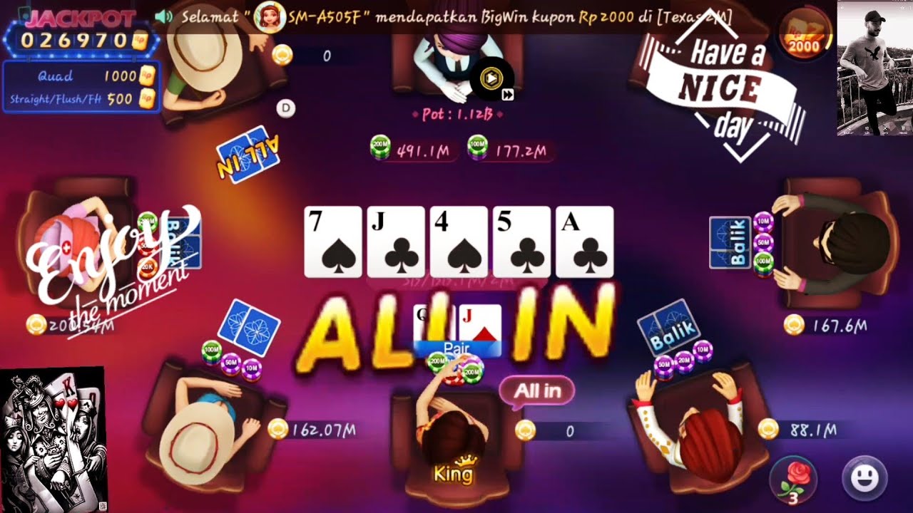 akun texas holdem