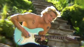 Cody Simpson jamming electric guitar