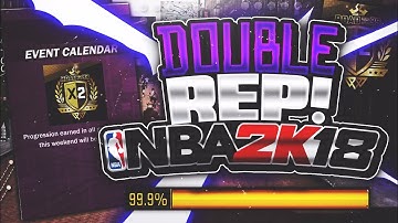 NBA 2K18 200k+ A GAME REP METHOD!! THANKSGIVING DOUBLE REP/XP WEEKEND 100% COMFIRMED🦃