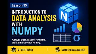 Introduction to Data Analysis with NumPy | Learn Python 5 Minutes A Day | STEM Toolkit
