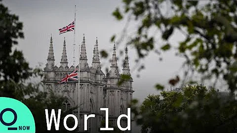 Bells Toll at Westminster Abbey for Queen Elizabet...