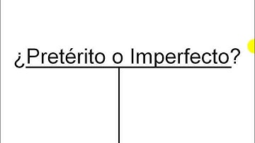 Spanish Practice: Preterite vs. Imperfect