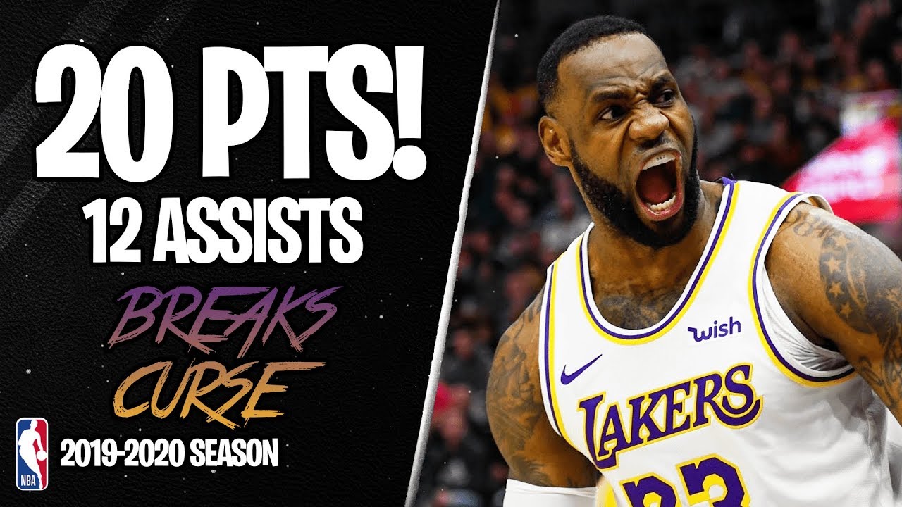 LeBron James 20 Points, 12 Assists vs Utah Jazz - Full Highlights 04/12/2019