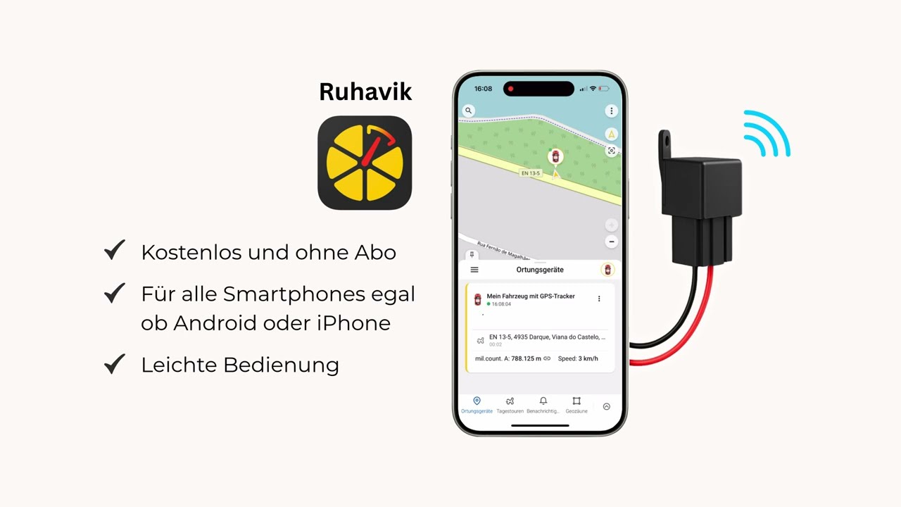 Wie funktioniert die App für den Camper Tracker (X-Camper)