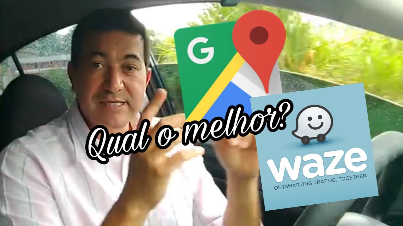 WAZE OU GOOGLE MAPS | QUAL O MELHOR PRA UBER? - YouTube