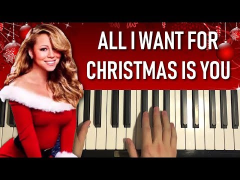 all-i-want-for-christmas-is-you-(piano-tutorial-lesson)