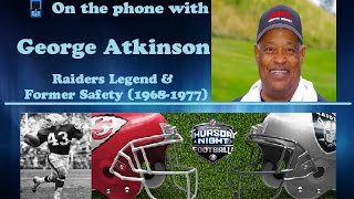 Not for long pro football show - george atkinson 12/7/16