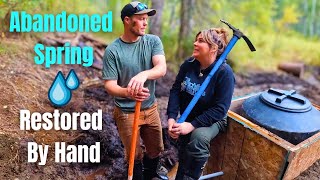 From Abandoned to Flowing: Discovered & Restored a Natural Spring