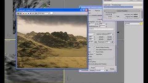 3ds Max 9 Creating  a Scene part 3