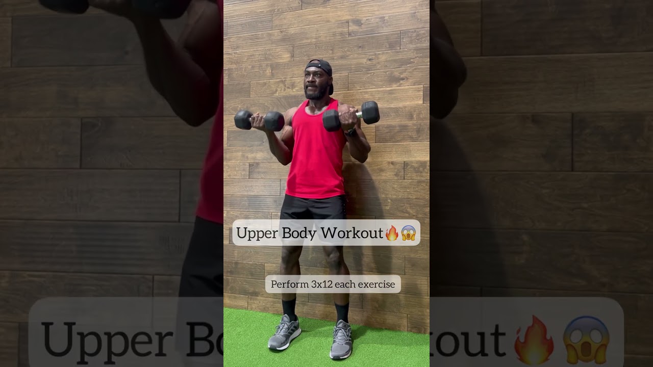 Best Upper Body Workout.💪🏾🔥😱 
