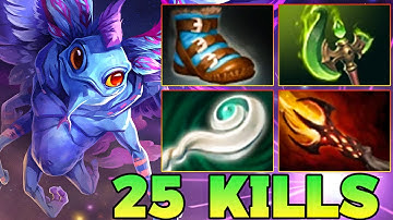 Ultra Kills + 25 Kills Puck Dota 2 !! Puck Dota 2 Mid Pro Gameplay Tutorial Support Guide 7.39