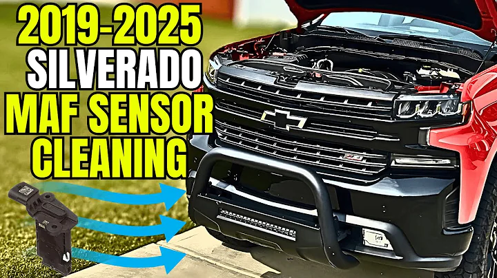 How to Clean a Mass Air Flow Sensor | 2019-2025 Chevy Silverado