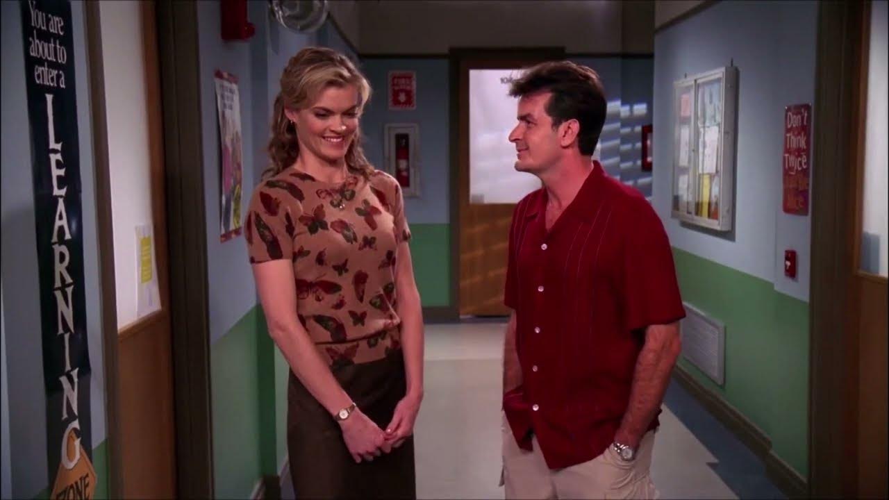 Two and a half men charlie nails miss pasternak youtube