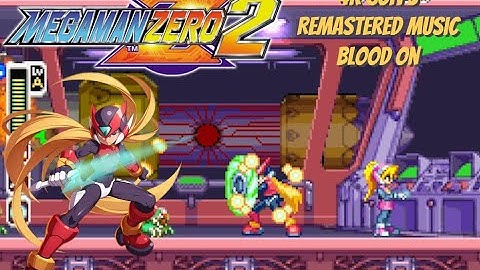 Megaman Zero 2 Full Playthrough - Remastered Music and Blood Restored (4k 60fps)