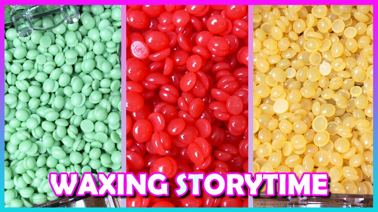 🌈✨ Satisfying Waxing Storytime ✨😲 