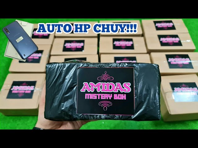 WOW!!! DAPET HP JUTAAN DARI MISTERI BOX PULUHAN RIBU!!! UNBOXING AMIDAS MISTERI BOX class=