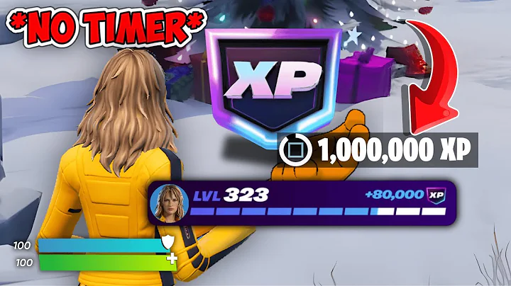 *NO TIMER* FORTNITE XP MAP TO LEVEL UP FAST IN FORTNITE CHAPTER 7 WINTERFEST! (850,000!)