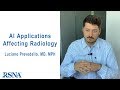 AI Applications Affecting Radiology
