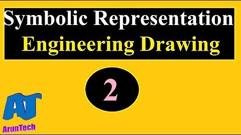 Symbolic Representation Part-2|| RRB CBT2|| ENGINEERING DRAWING||