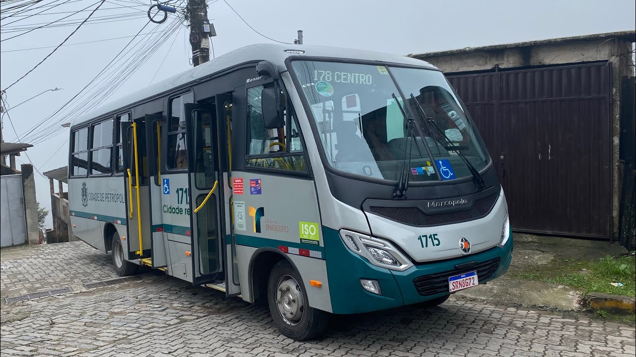 178 Centro x Vista Alegre (Taquara) - Marcopolo New Senior MBB LO 916 EURO 6 da CDR (Carro 1715)