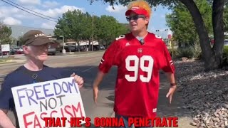 Alex Stein Trolls Elon Musk Protestors With Rap Performance