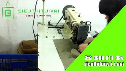 XƯỞNG MAY TÚI VẢI BỐ, TÚI CANVAS THEO YÊU CẦU TẠI TPHCM | Sieuthituivai.com