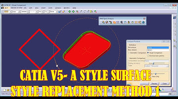 CATIA V5 STYLE REPLACEMENT-METHOD 1