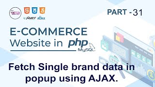 PART 31: How to fetch the brand data in popup modal in ecommerce website
