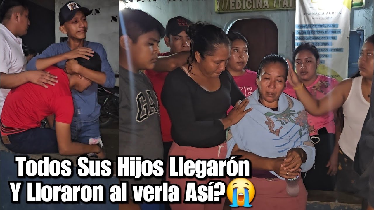 Todos Los Hijos de Inmediato Llegarón Y Empezarón a Llorar😭 y Le Pelarón la Cara Veán a Quién?😡