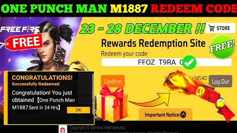 FREE FIRE REDEEM CODE TODAY 23 DECEMBER REDEEM CODE FREE FIRE | FF REDEEM CODE TODAY 23 DECEMBER 