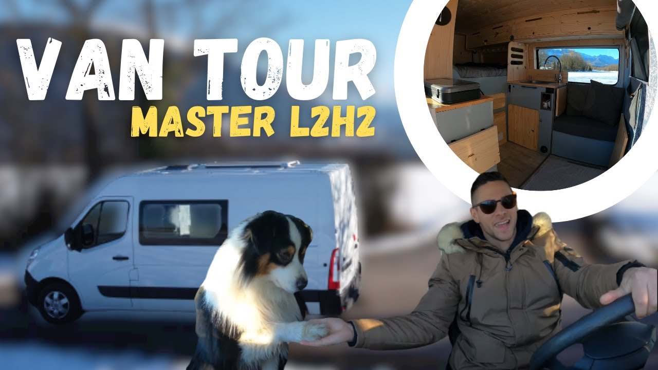 VAN TOUR / Présentation de notre FOURGON aménagé Renault Master L2h2