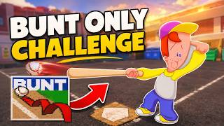 Can I Win a Game With Only Bunting? - Backyard Baseball!