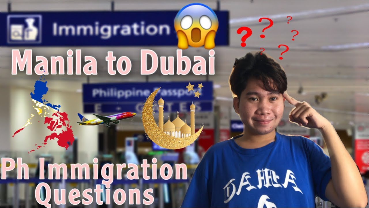 PHILIPPINE IMMIGRATION QUESTIONS, AS A TOURIST - IWAS OFFLOAD - YouTube