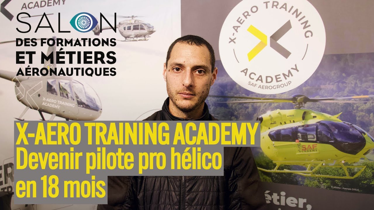 SFMA 2025 - X-Aero Training Academy, devenir pilote pro hélico en 18 mois