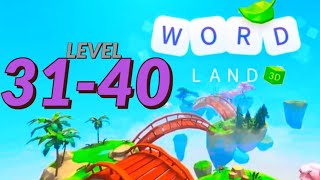 Word Land 3D level 31 40 gameplay screenshot 4