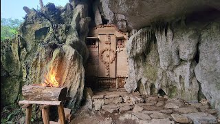 Full video: Building a house in a cave, walking alone in the bush by TUNG BUSHCRAFT 163,638 views 2 weeks ago 1 hour, 38 minutes