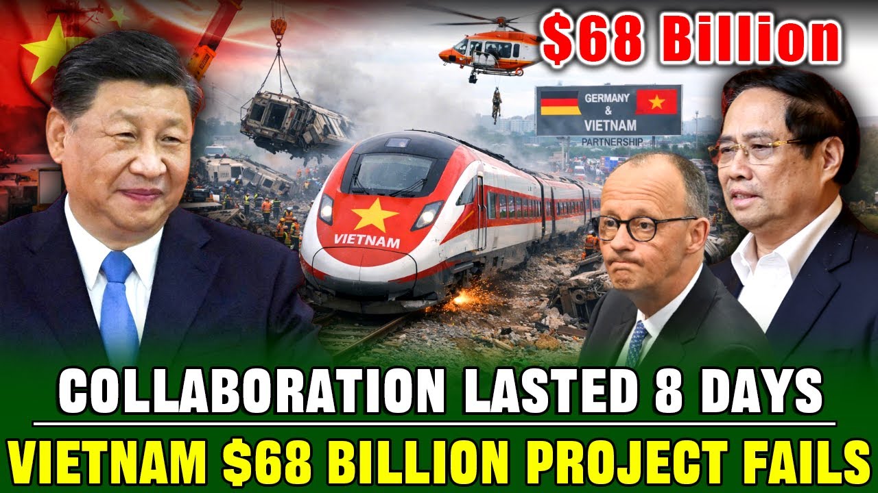 China Rejects Tech Transfer | Vietnam’s $67B High-Speed Rail Project Fails After 8 Days Cooperation!
