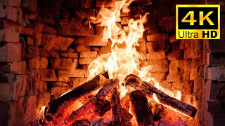 Fall Asleep With Cozy Fireplace (3 Hours) 🔥 Relaxing With Burning Logs And Crackling Fire Sounds