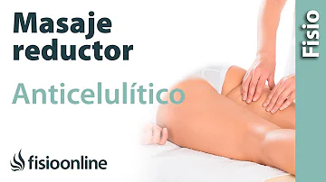 ¿Qué tipo de masaje acaba con la celulitis?