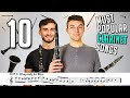 Top 10 most popular clarinet songs with sheet music  notes