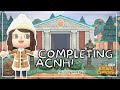 100% COMPLETING ANIMAL CROSSING NEW HORIZONS! | Museum, Critterpedia + Harv's Island | February 2022