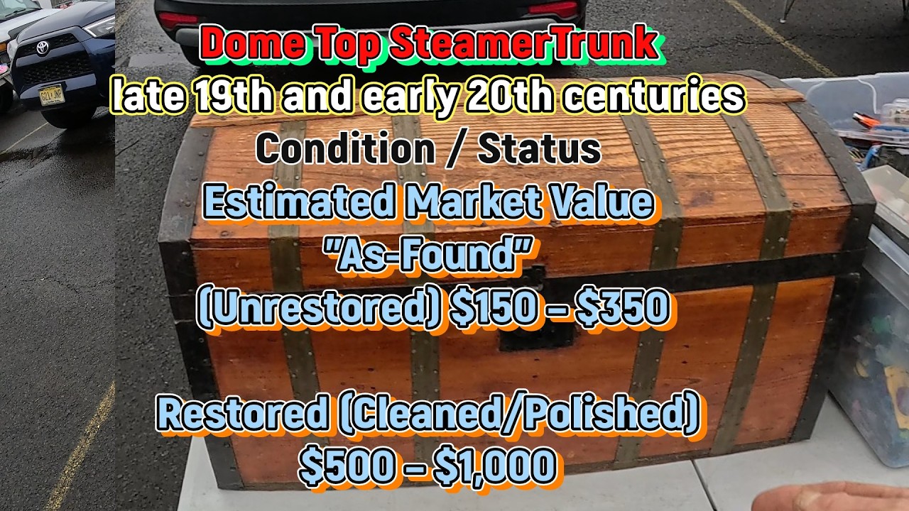 FLEA MARKET RUN #-74  The Blizzard Bounty: Epic Antique & Vintage Finds at Columbus NJ