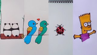 Easy drawing ideas for beginners || How to draw