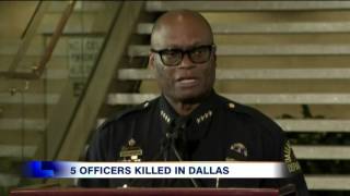 Video: 5 officers killed in ambush at Dallas protest